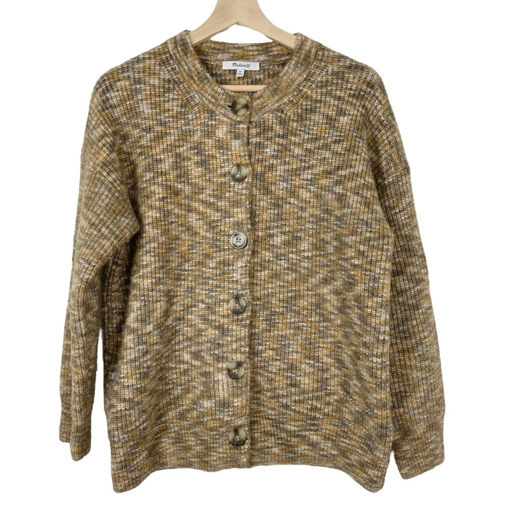 Madewell Space-Dyed Winstead Cardigan Sweater